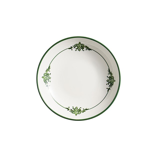 Tallrik djup Lavis Green 23cm Bonna