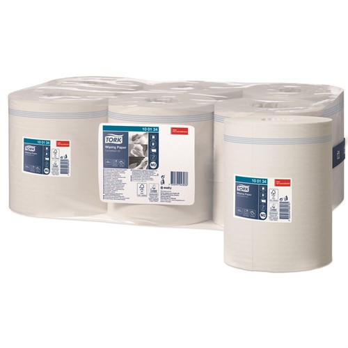 Avtorkningspapper Tork M2 centrummatad Advanced 6rle/fp