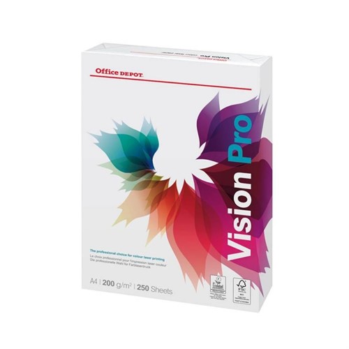 Kopieringspapper Vision A4 200g 250st/fp