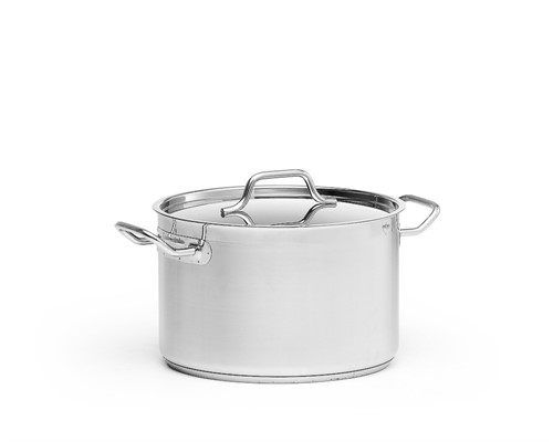 Kittel mellan med lock 11 liter rostfri