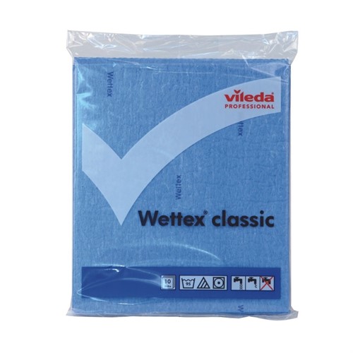 Diskduk Wettex original blå 10st/fp