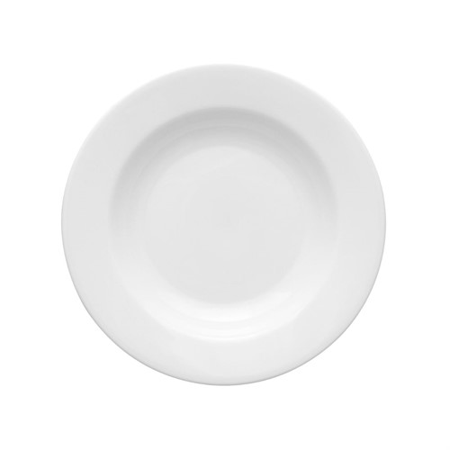 Tallrik djup Kaszub 24cm vit