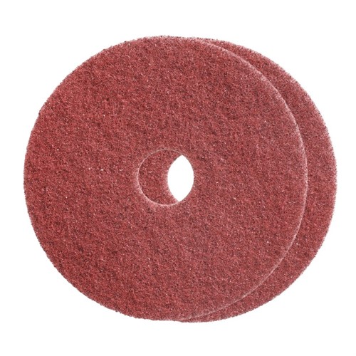 Golvvårdsrondell Twister 17&#39;&#39; röd 2st/fp