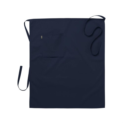 Midjeförkläde 2645 Segers 75x85cm marin med ficka