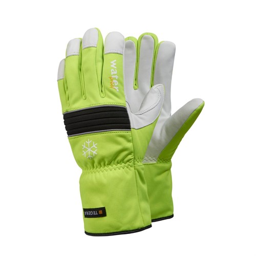 Läderhandske Tegera® 299 grön/svart/vit