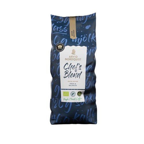 Kaffe hela bönor Chefs Blend Mellanmörk 1000g 6st/fp
