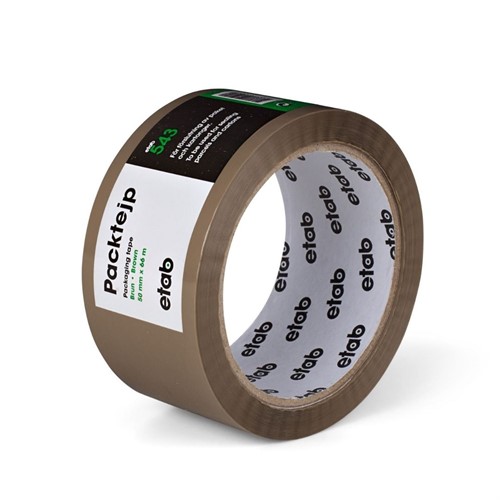 Packtejp 543B Etab 50mmx66m brun
