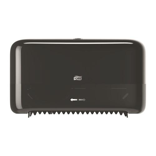 Dispenser Tork Coreless Twin toalettpapper T7 svart