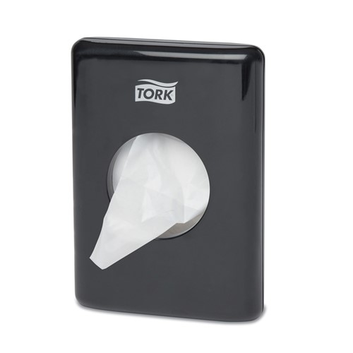 Dispenser för sanitetspåse B5 Tork svart
