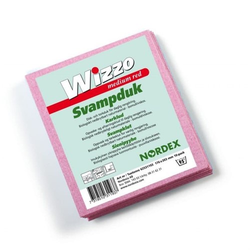 Diskduk röd 10st/fp