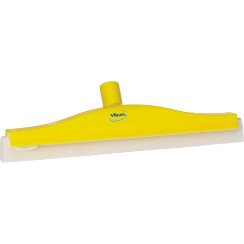 Golvskrapa m/utbyteskassett och vridled Vikan 400mm gul