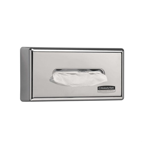 Dispenser till ansiktservett KC förkromad