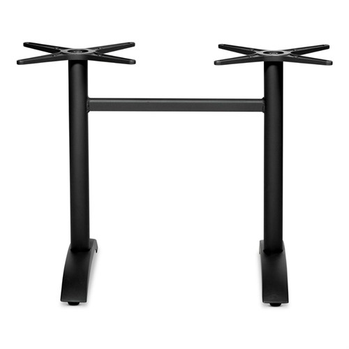 Bordsstativ aluminium rekt Marbella svart