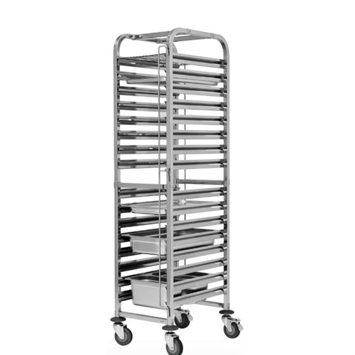 Stickvagn rostfri GN höjd 170cm