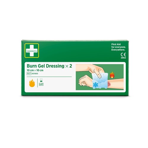 Kompresser för brännskador Cederroth 901900 2st/infp