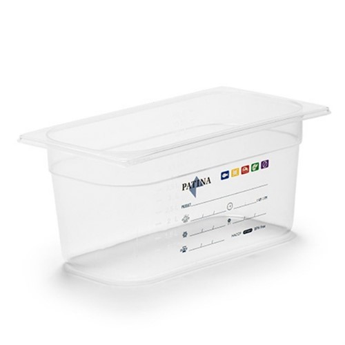 Kantin PP transparent GN 1/3 150mm