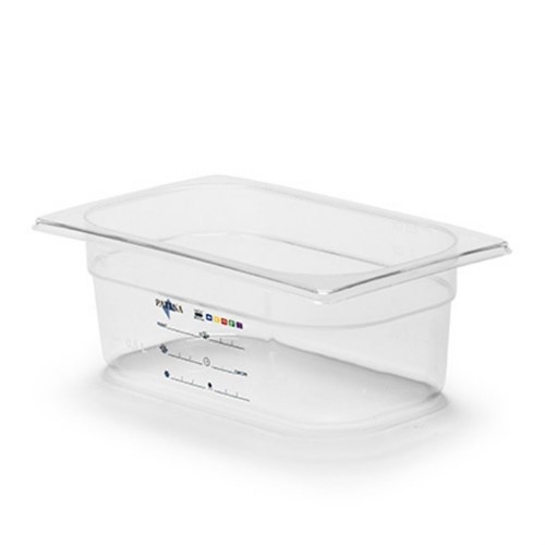 Kantin PP transparent GN 1/4 100mm