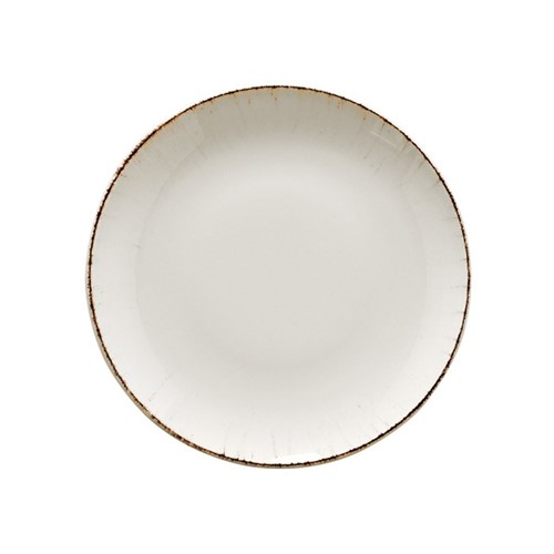 Tallrik Retro dia 19cm Bonna vit