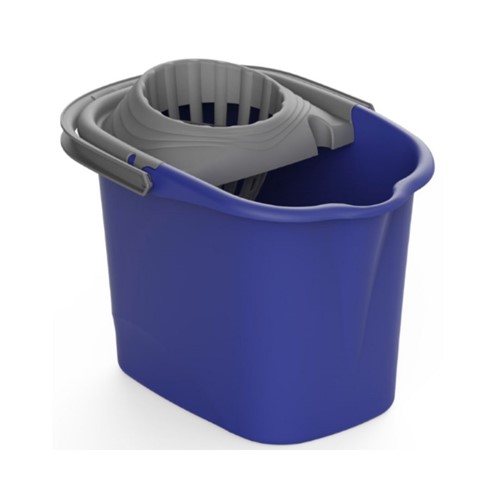 Minisvabbhink 15 lit med press rektangulär blå