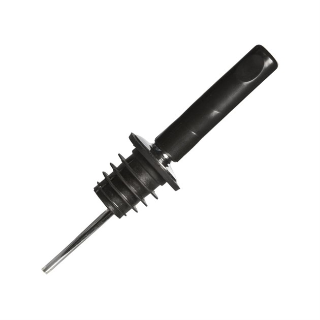 Dustcap för smala droppkorkar svart 12-pack