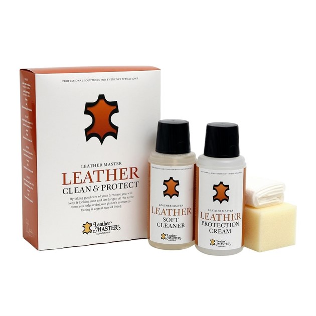 Rengöringskit läder Leather Clean & Protect Maxi 2x250ml