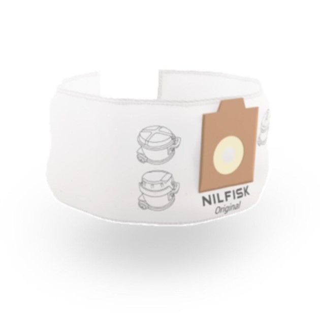 Dammsugarpåse Fleece Nilfisk till VP930 10st/fp