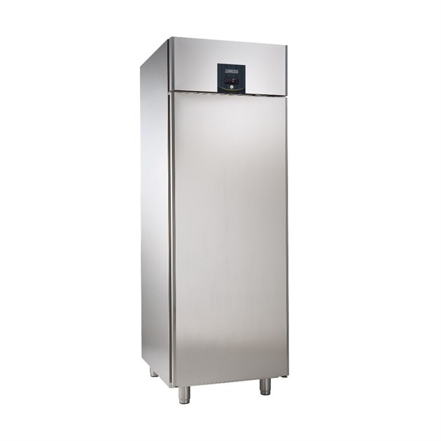 Kylskåp 1-dörr digital Zanussi 670 lit rostfri