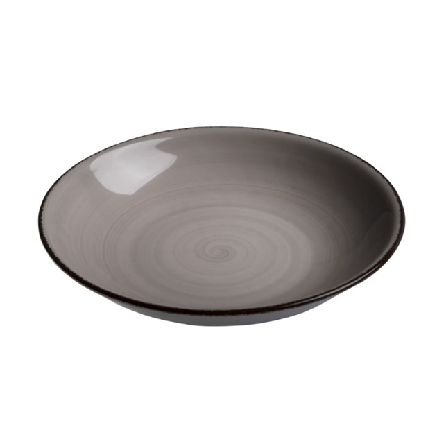 Tallrik djup Hotel 23cm Blocho handmålad beige