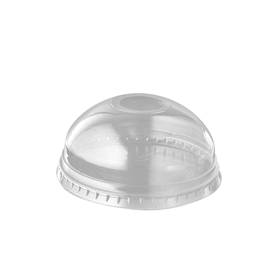 Lock Hurricane kupol m stansat hål dia 9,5 cm transp 800st/fp