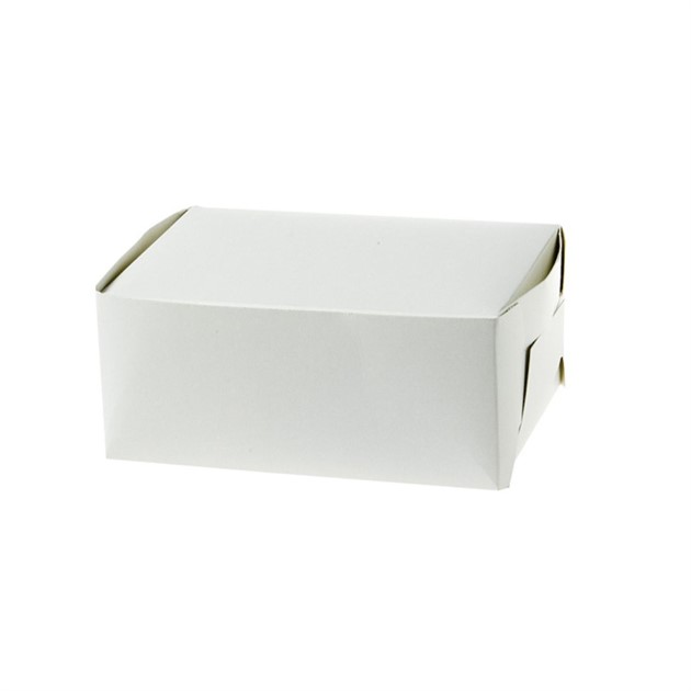 Bakelsekartong 12x9x8cm vit 500st/fp