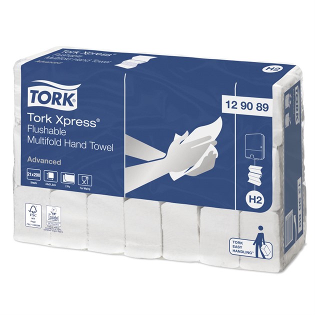 Handduk Tork H2 Advance Spolbar 4200st/fp
