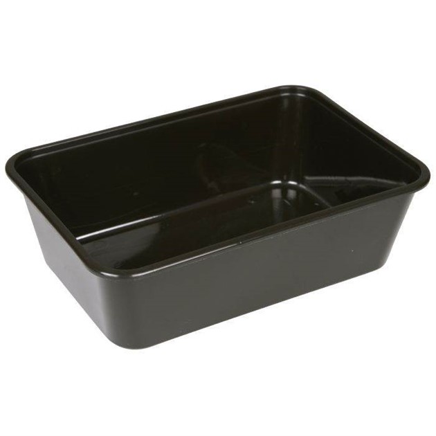 Microform rekt 750ml 500st/fp svart