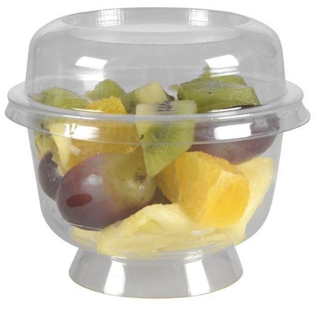 Dessertbägare på fot klar PS 220 ml (exkl lock)