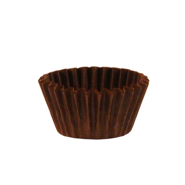 Pralinform Zulu 24x16mm brun 1000st/fp