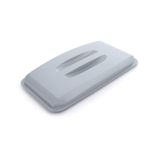 Lock till soptunna rektangulär 60 liter Durabin grå