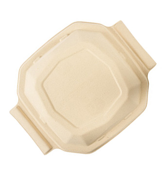 Lock octabagass Duni brun 1000ml 200st/fp