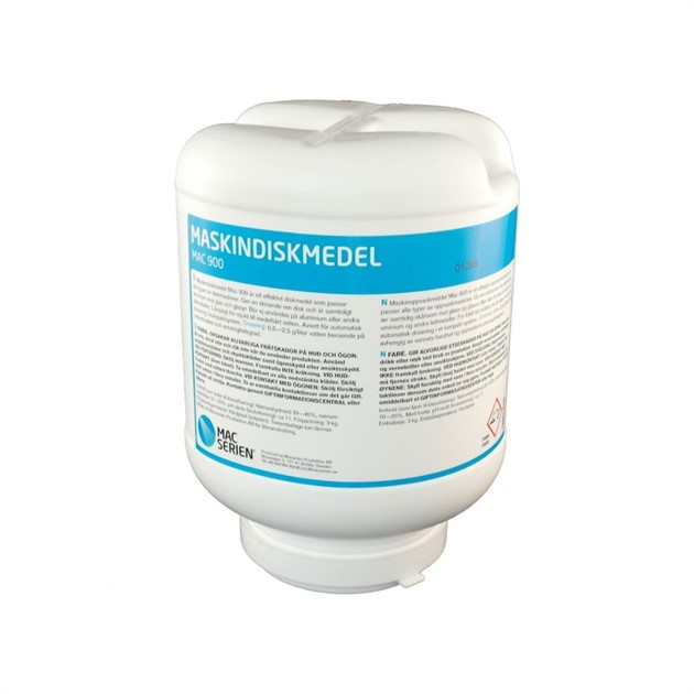 Maskindiskmedel pulver Mac900 3x3kg/fp