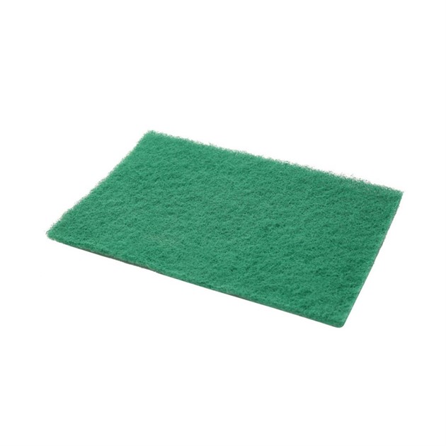 Skurnylon 15x22cm grön