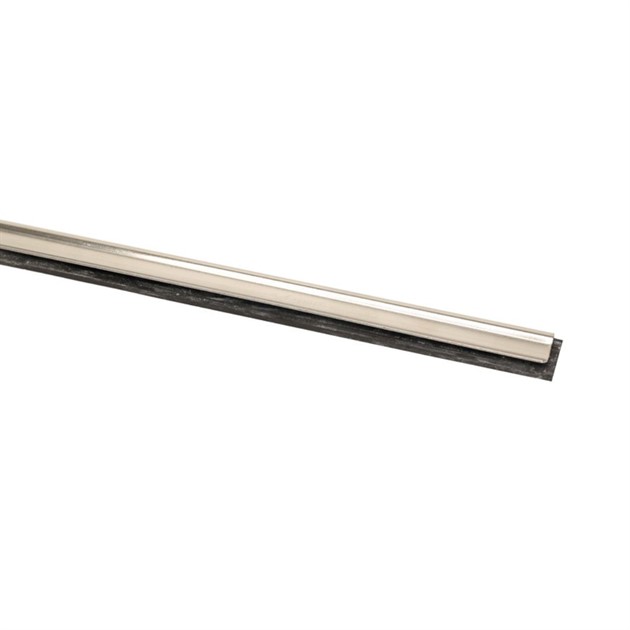 Skena med gummi Ettore rostfri 25cm utan clips