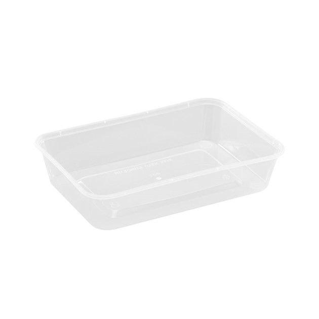 Microform rekt 500ml transp 500st/fp