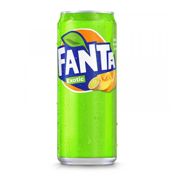 Fanta Exotic 33cl burk inkl pant 20st/fp