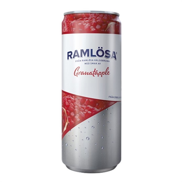 Ramlösa Granatäpple 33cl burk inkl pant 20st/fp