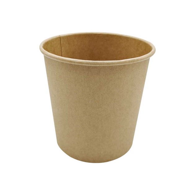 Soppbägare rund 500ml dia 96/76x95mm natur 500st/fp