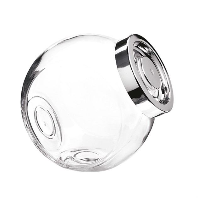 Godisburk glas med metalllock Pandora 2,2 liter