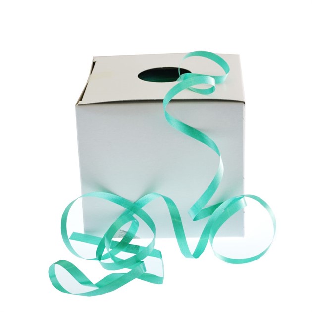 Presentsnöre/textalband 7mm grön 1250m/rle