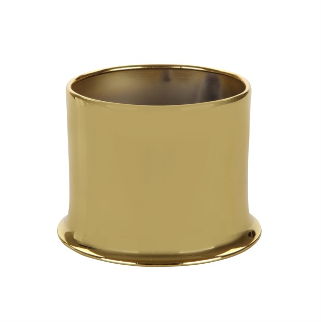 Lampfot dia 7,5cm guld/mässing 6st/fp