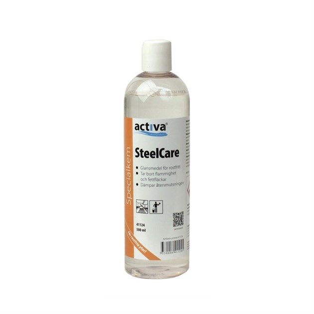 Rengöringsmedel Activa Steelcare 500ml