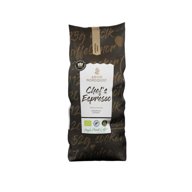 Kaffe hela bönor Chefs Espresso 1000g 6st/fp
