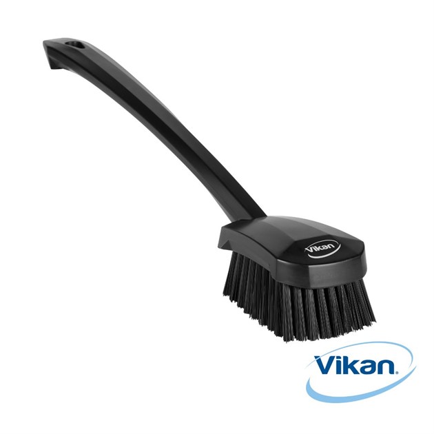 Handborste långt skaft 415mm hård svart