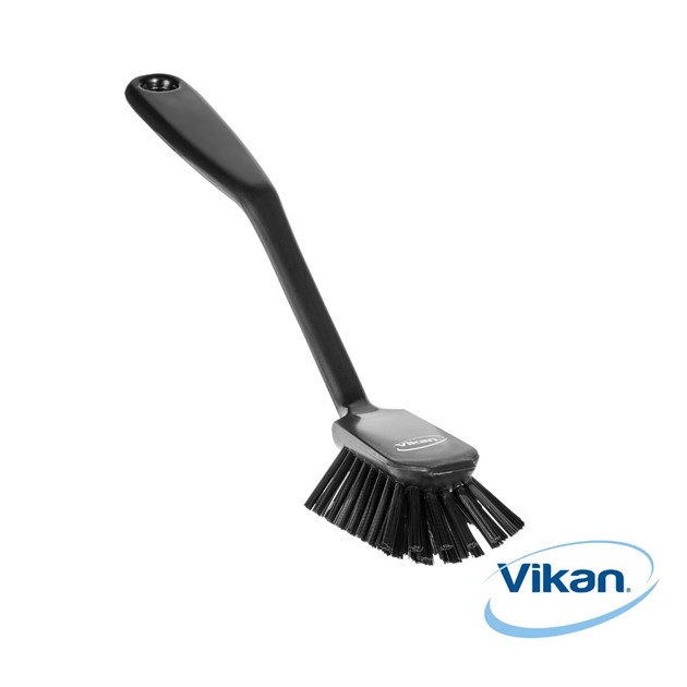 Diskborste medium Vikan 28cm svart